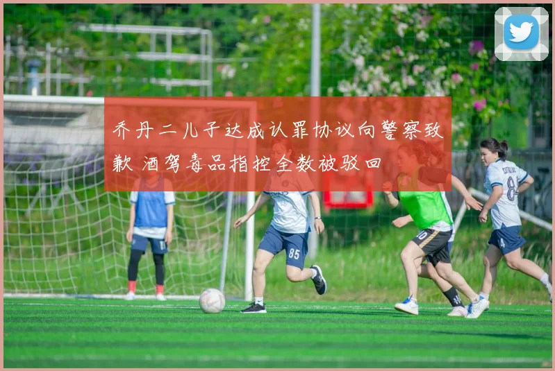 乔丹二儿子达成认罪协议向警察致歉 酒驾毒品指控全数被驳回